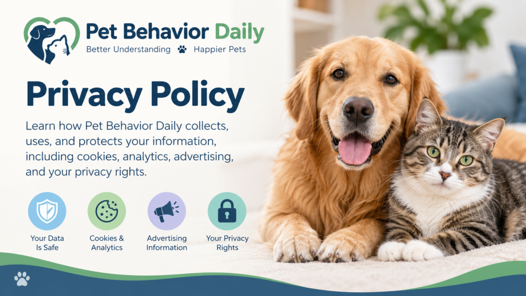 petbehaviordaily privacy policy